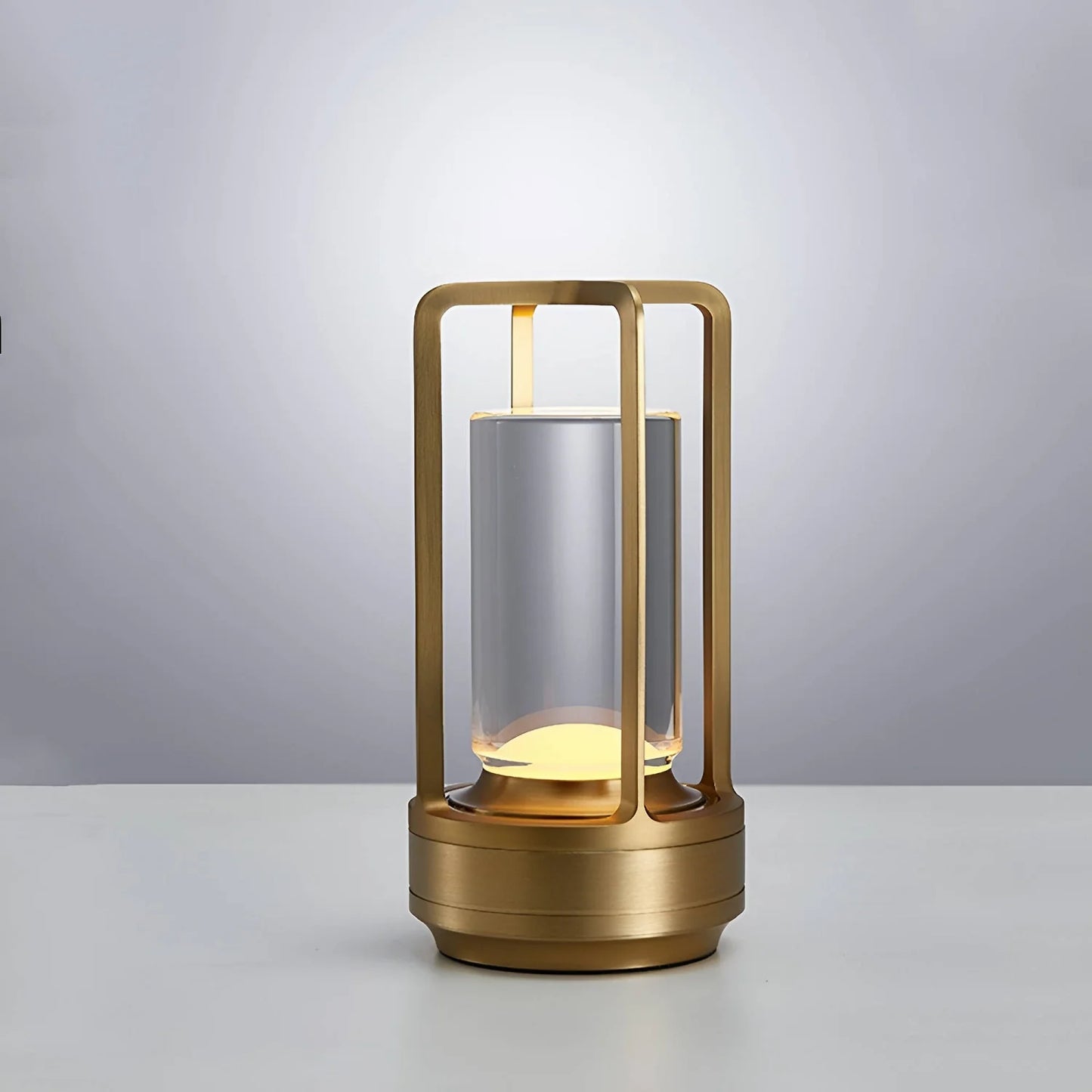 NordicWoods Rustic Lantern - USB Rechargeable Cabin Light - rustic table lamp Readi Gear
