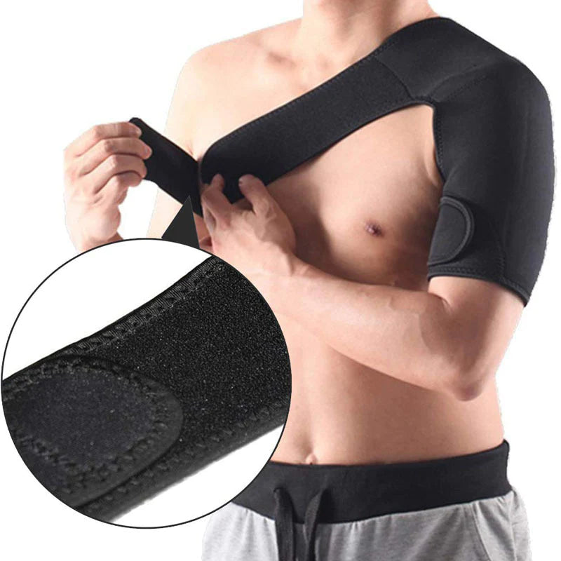 ProRelief Shoulder Brace - Adjustable Compression for Rotator Cuff Pain - Shoulder brace Readi Gear