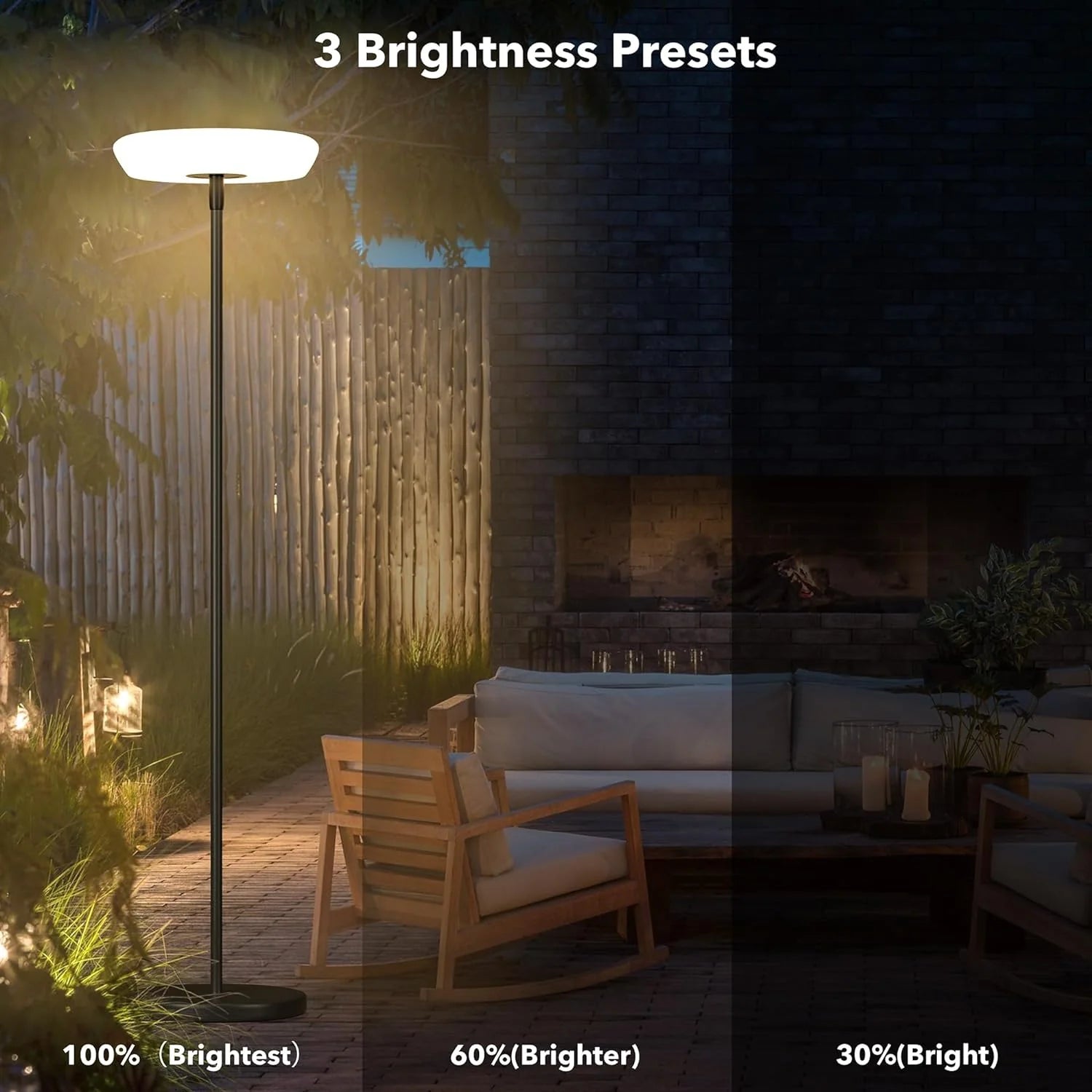 EcoGlow Solar Outdoor Lamp – Weatherproof, USB & Smart Light - Readi Gear