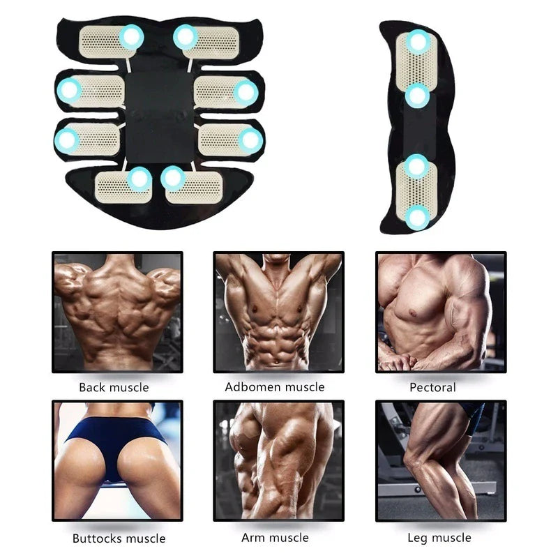 CoreMax EMS Toning Trainer: High-Intensity Abs, Arms & Hip Stimulator - EMS Toning Trainer Readi Gear