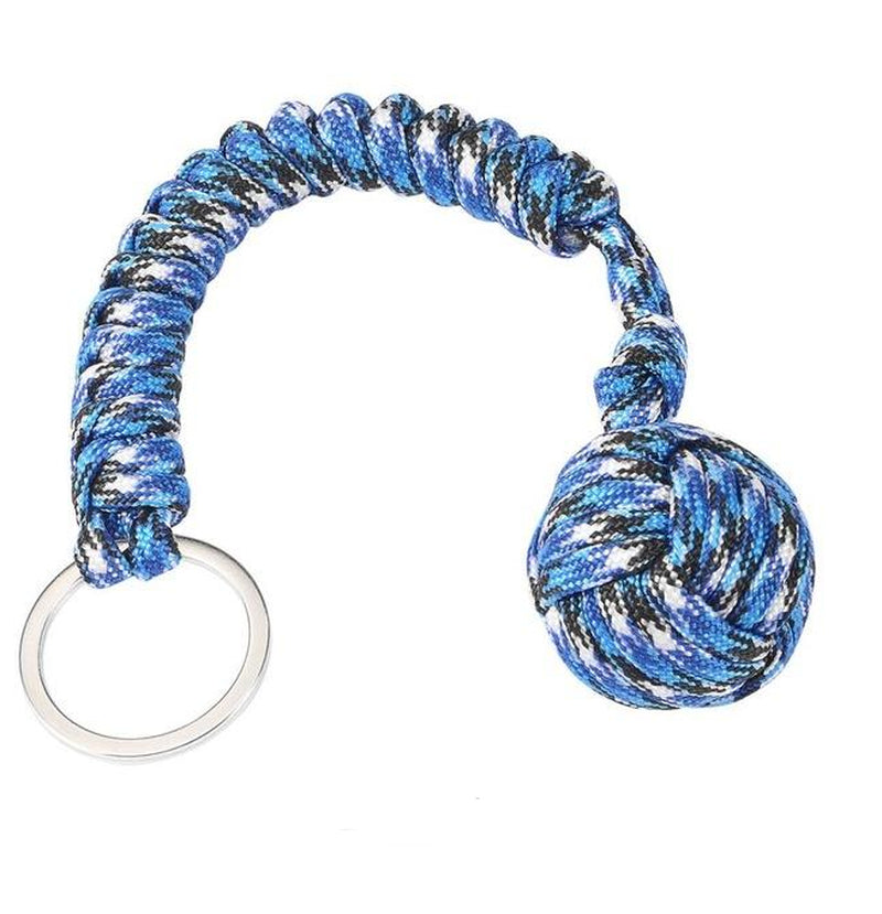 Multi-Function Self-Defense Survival Steel Ball Keychain - Multi-Function Self-Defense Survival Steel Ball Keychain Readi Gear