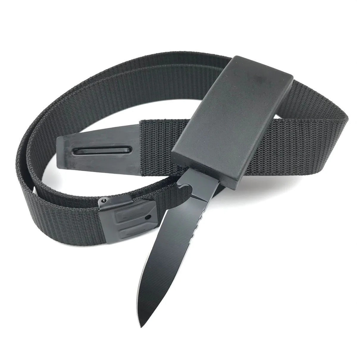 StealthBelt™ Canvas Tactical Utility Belt | Bottle Opener Buckle