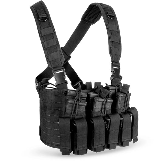 Tactical Chest Rig Vest with Kangaroo Magazine Pouch