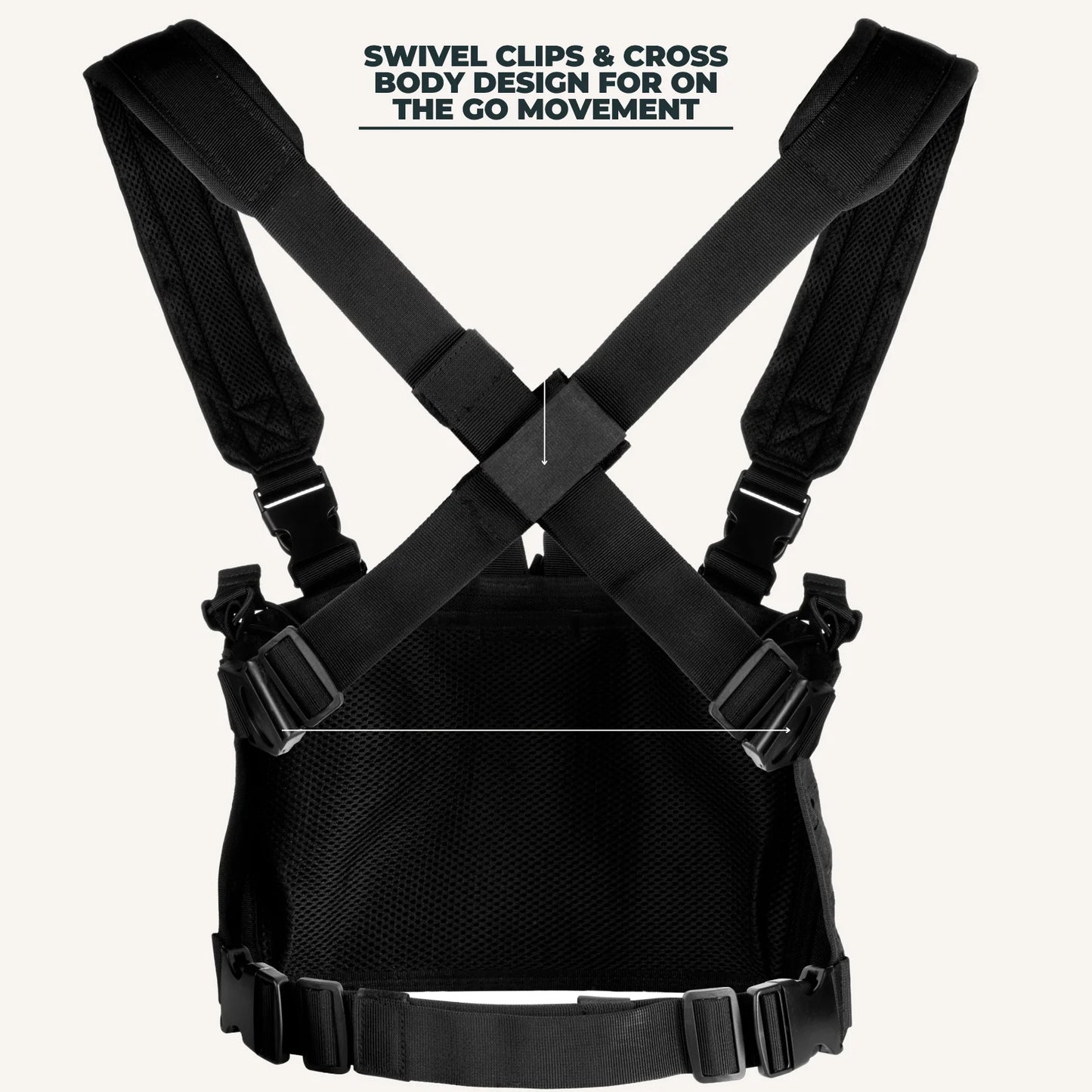 Tactical Chest Rig Vest with Kangaroo Magazine Pouch - Readi Gear
