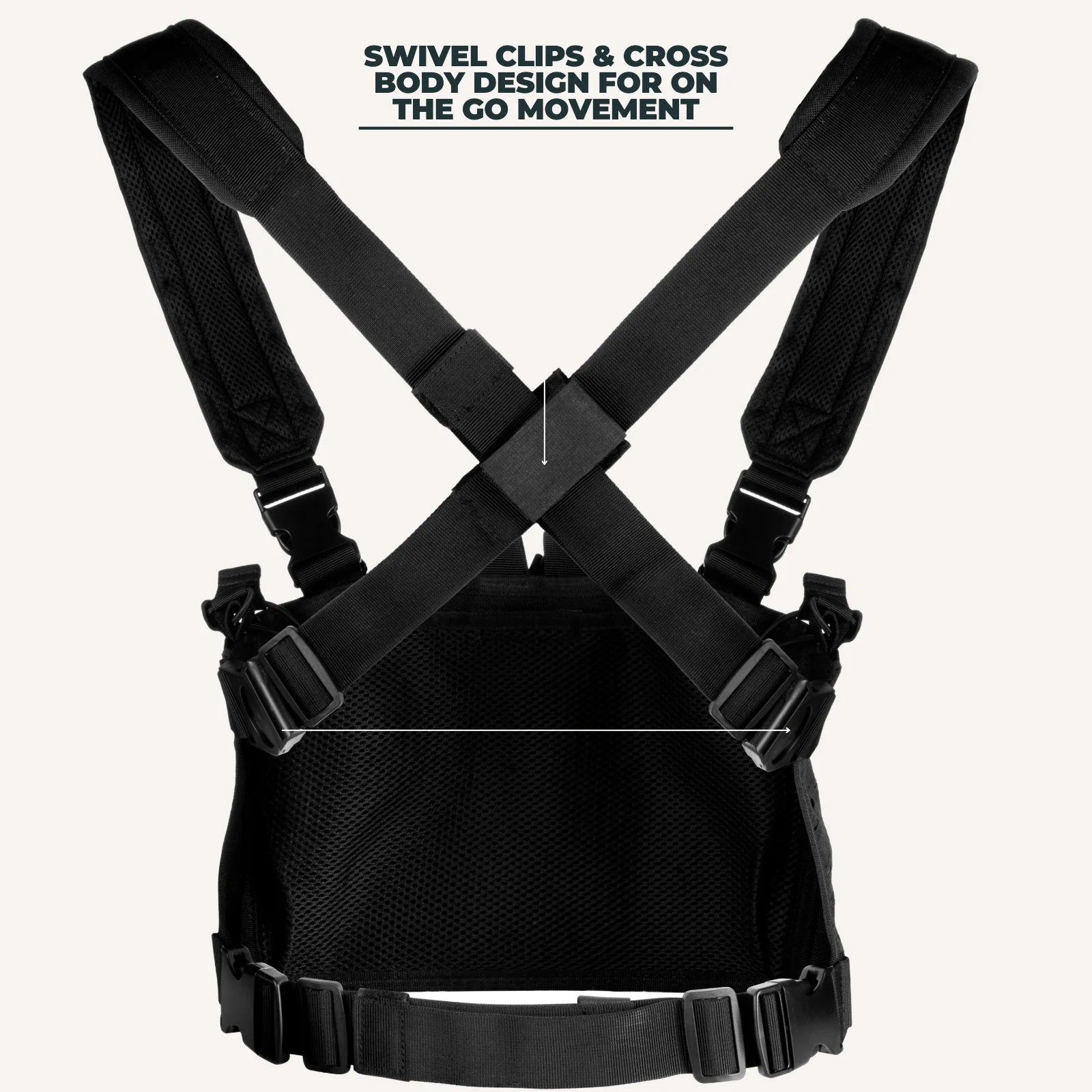 Tactical Chest Rig Vest with Kangaroo Magazine Pouch - Readi Gear