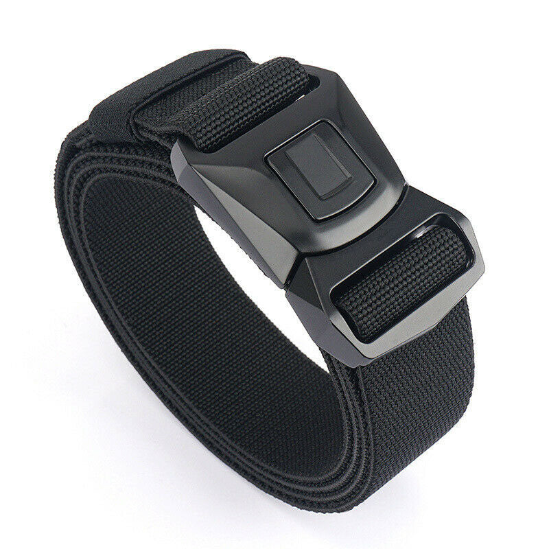 Quick Button Release Buckle Military Belt Strap Tactical Waistband Belts for MEN