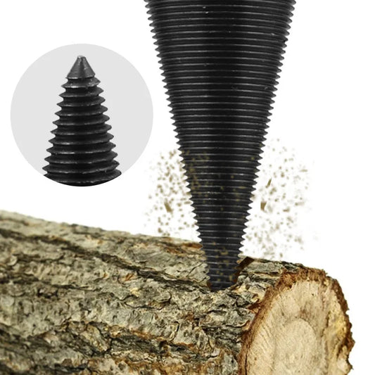 32/38/42/45/50Mm Wood Drill Bit Twist Firewood Splitting Drill Bit Wood Splitter Screw Cones Bit Square round Drill Bit for Wood