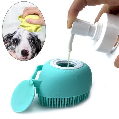 PupSpa Silicone All-in-One Bath Brush & Massager