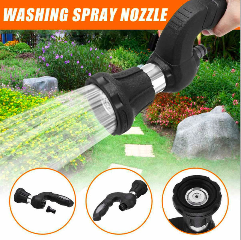 AquaBlast High-Pressure Precision Spray Hose Nozzle - High-Pressure Garden Hose Spray Nozzle Readi Gear