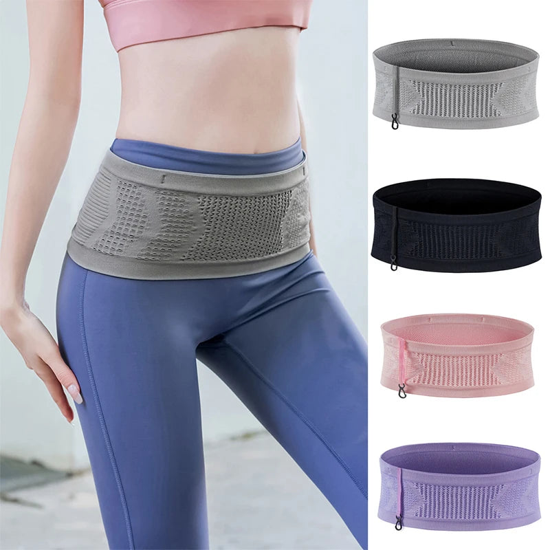 FlexFit Invisible Running Fanny Pack – Breathable, Lightweight & Spacious