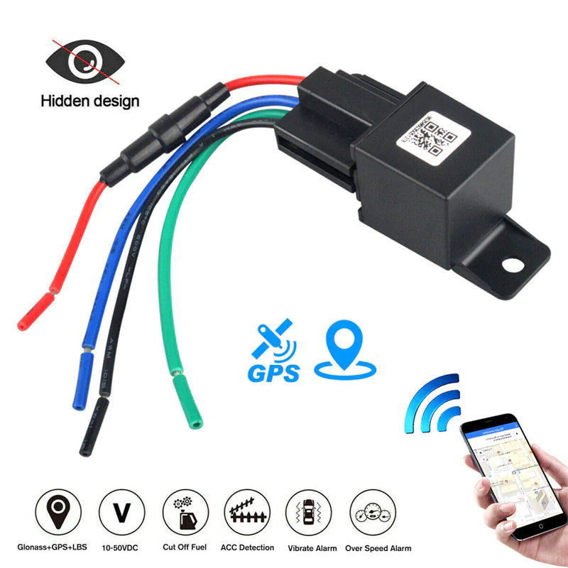 GPS Tracker with Anti-Theft Alarm - Real-Time Vehicle Locator