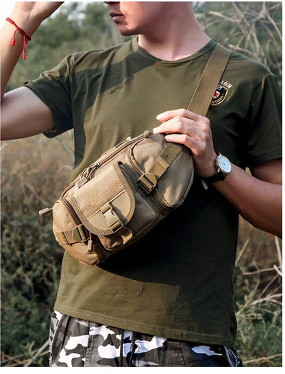 SpecOps Tactical Utility Waist Pack - Waterproof & Adjustable