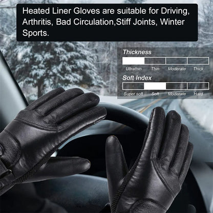 Winter USB Heated Gloves - Thermal, Waterproof, Touchscreen Hand Warmers