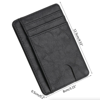 ShieldMate Mens Leather RFID Blocking Wallet