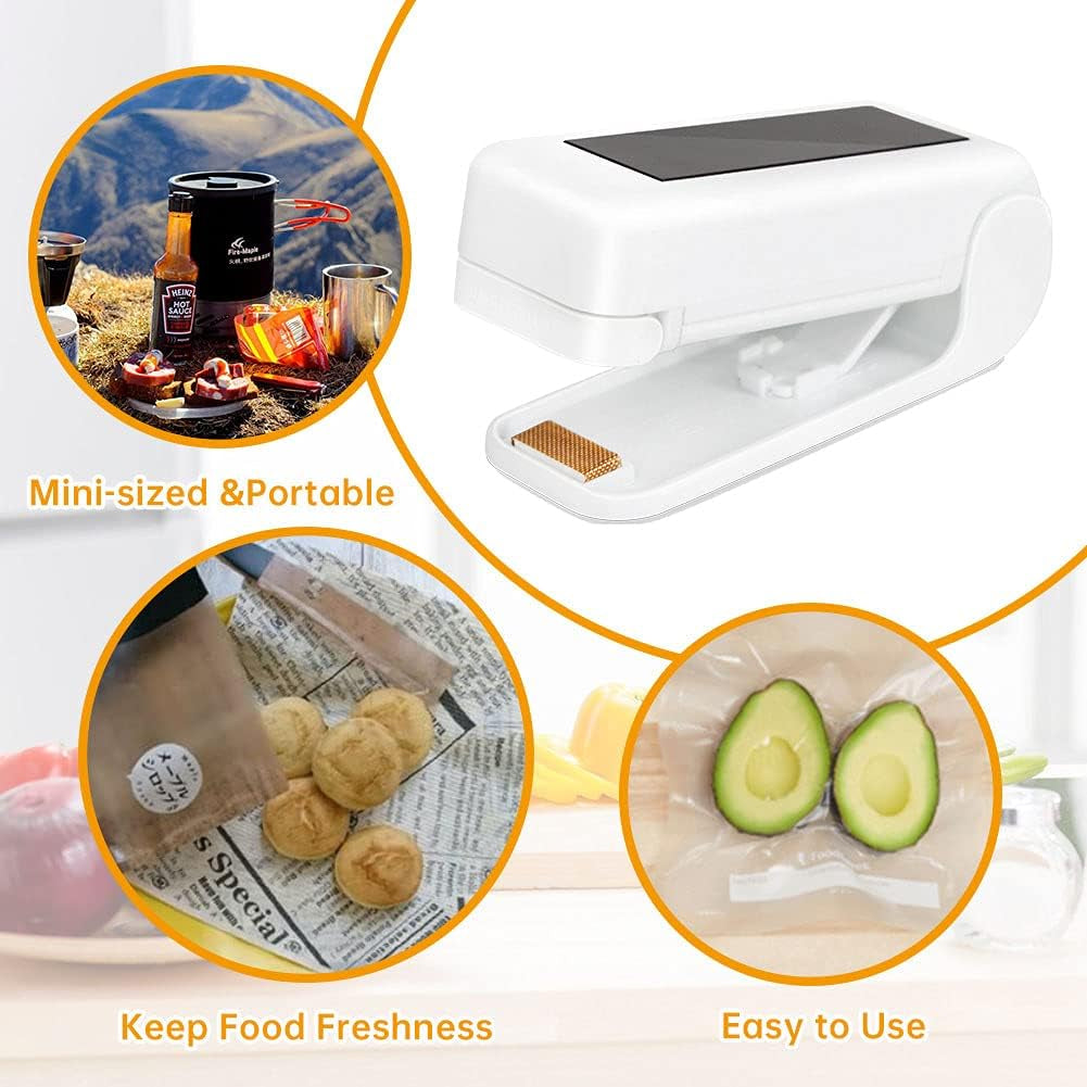 Snack Bag Heat Sealer 2-Pack – Keep Snacks & Food Fresh Longer