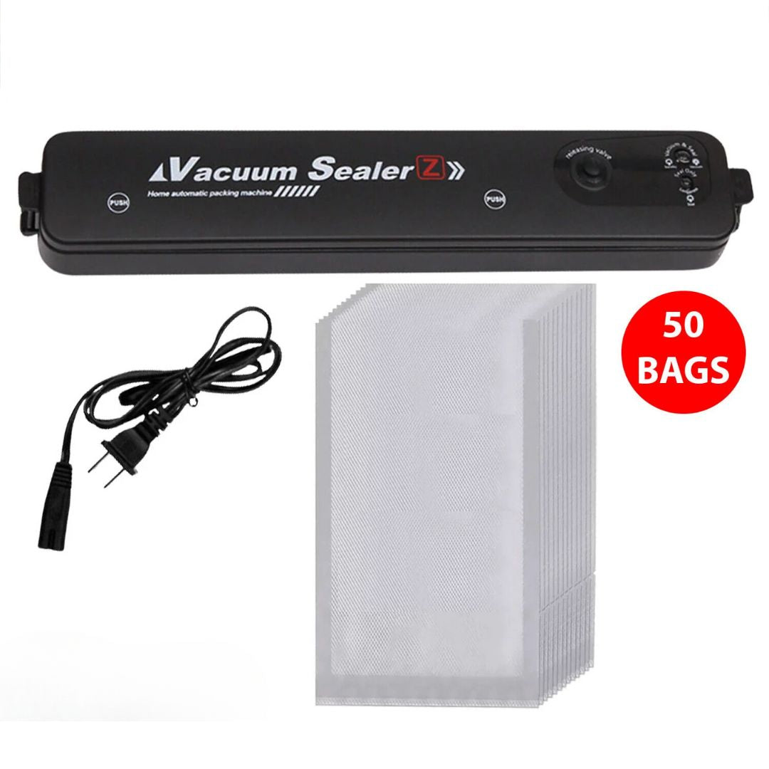 Automatic Vacuum Sealer Machine - Keep Food Fresh Up to 3 Years