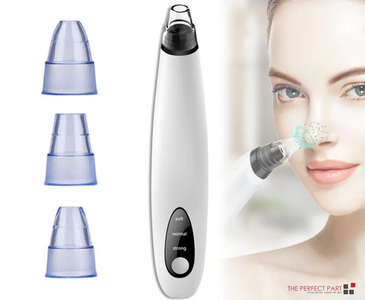 Deep Cleansing Facial Pore Blackhead & Whitehead Remover with Silicone Head