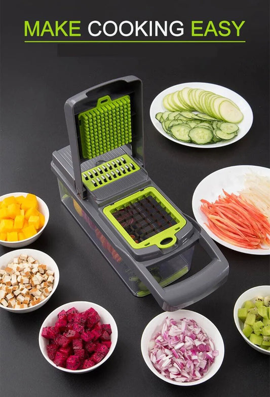 MasterChef 14-Piece Vegetable Fruit Chopper Dicer Slicer Set