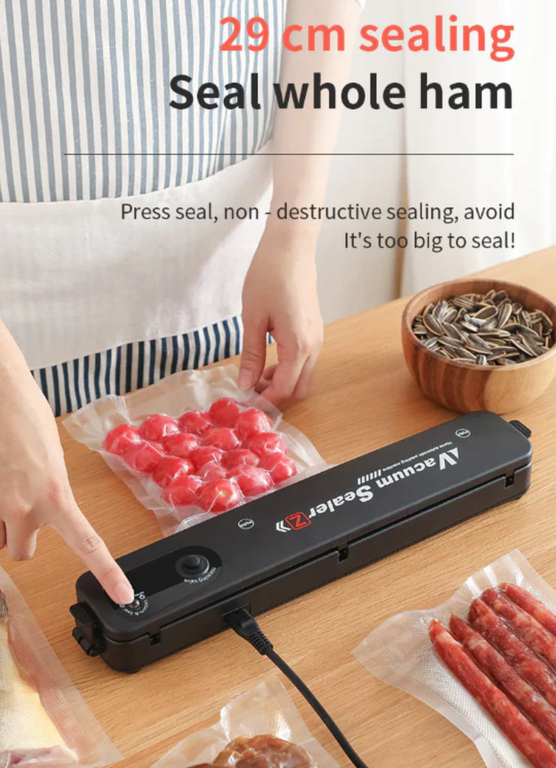 Energy-Efficient Vacuum Sealer - Keep Food Fresh Up to 3 Years