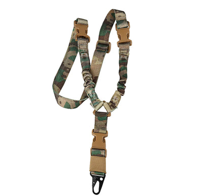 Military-Grade Single Point Rifle Sling - Quick Adjust & Detach