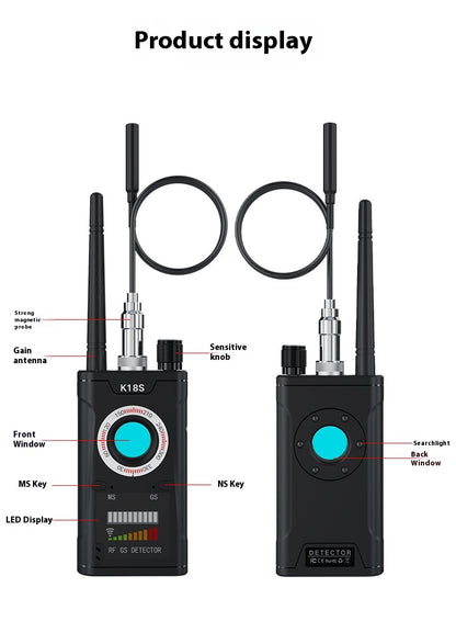 K18S SpySpotter: Professional-Grade Hidden Camera & RF Signal Detector