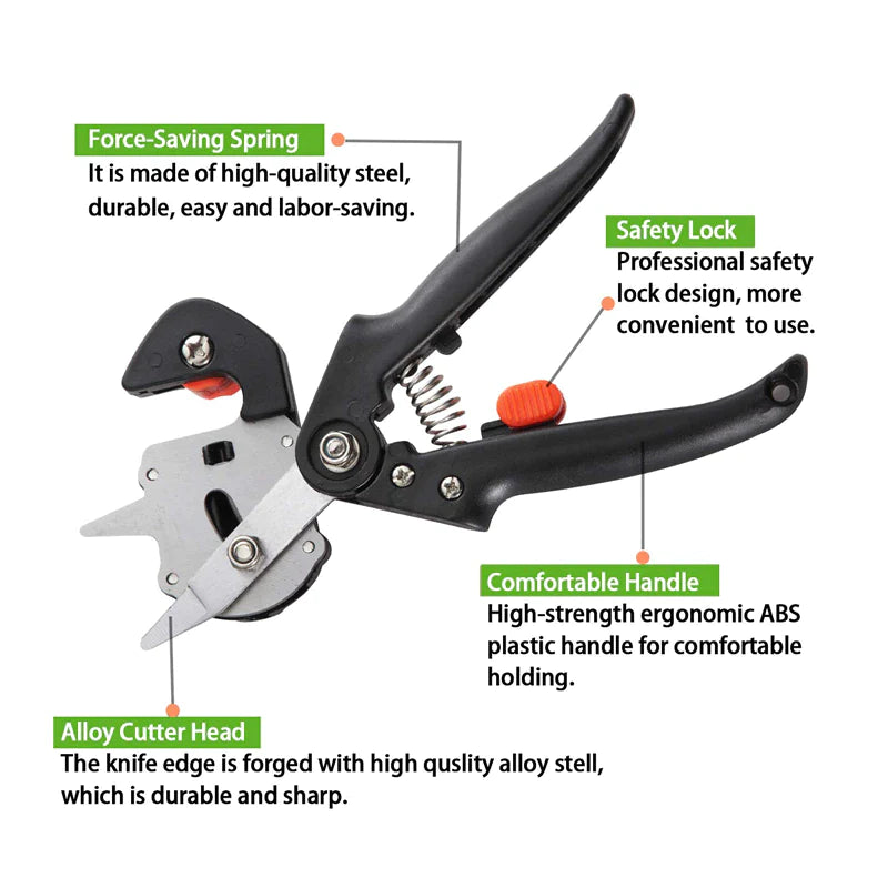 GardenPro Grafting Knife & Pruning Shears Kit - GardenPro Grafting Knife & Pruning Shears Kit Readi Gear