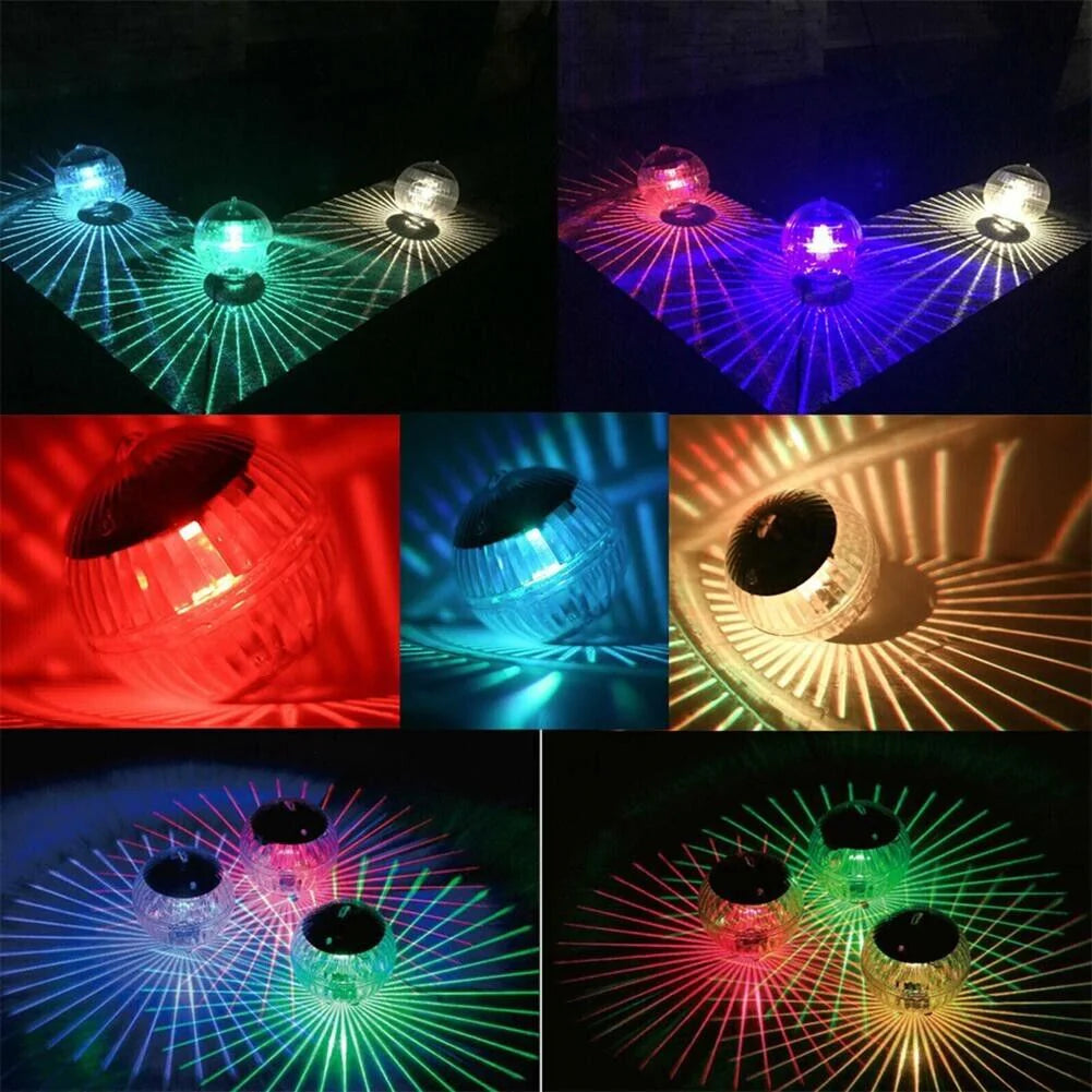 SolarSpin Floating Pool/Garden Pond Light