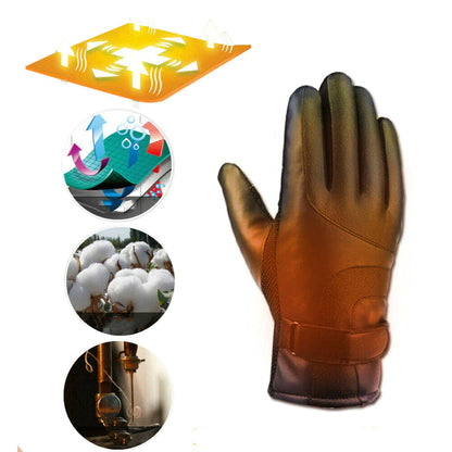 Winter USB Heated Gloves - Thermal, Waterproof, Touchscreen Hand Warmers