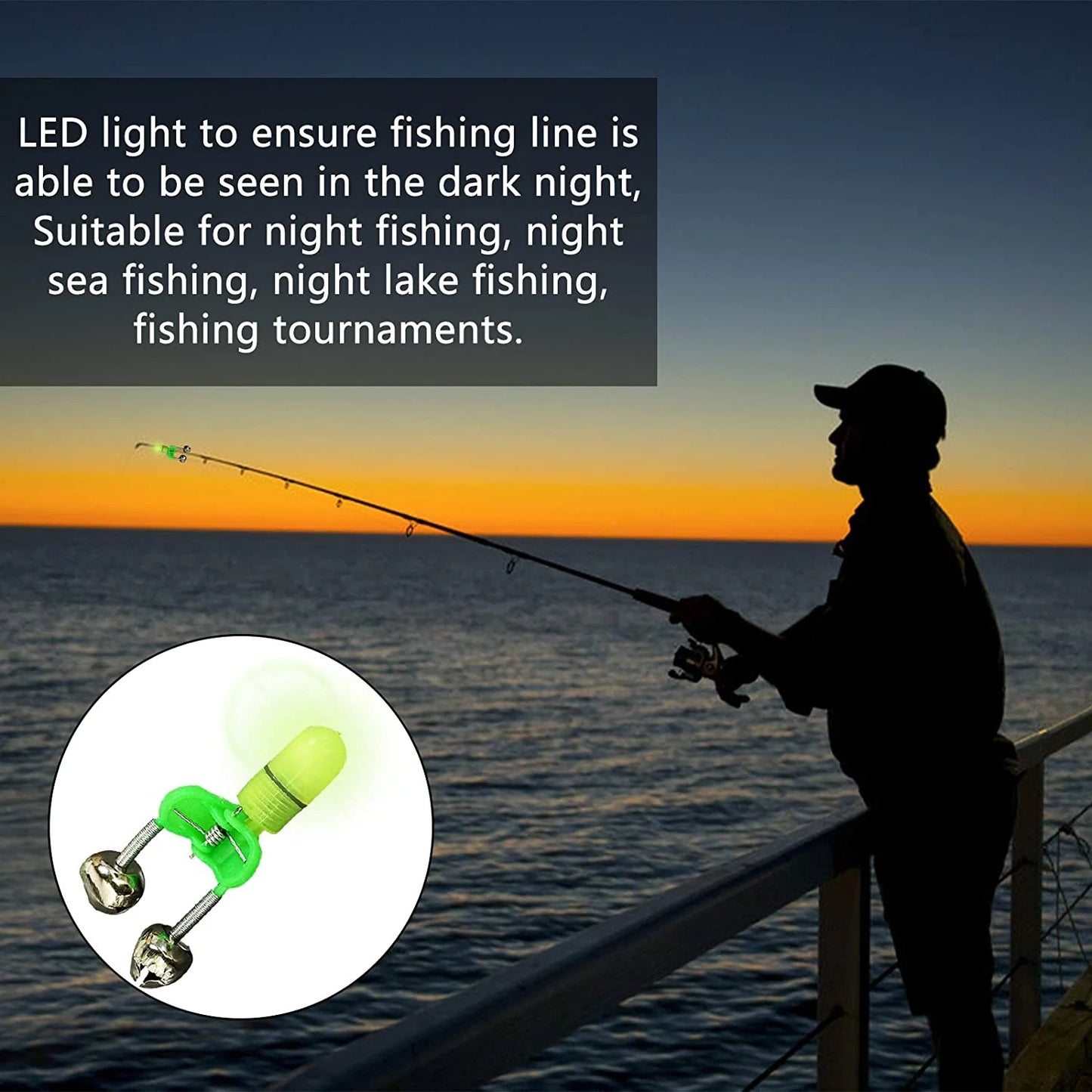 NightStrike LED Fishing Bite Alarm Set - Readi Gear