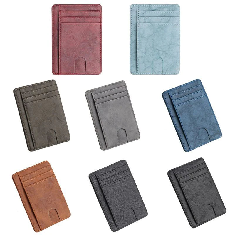 ShieldMate Mens Leather RFID Blocking Wallet