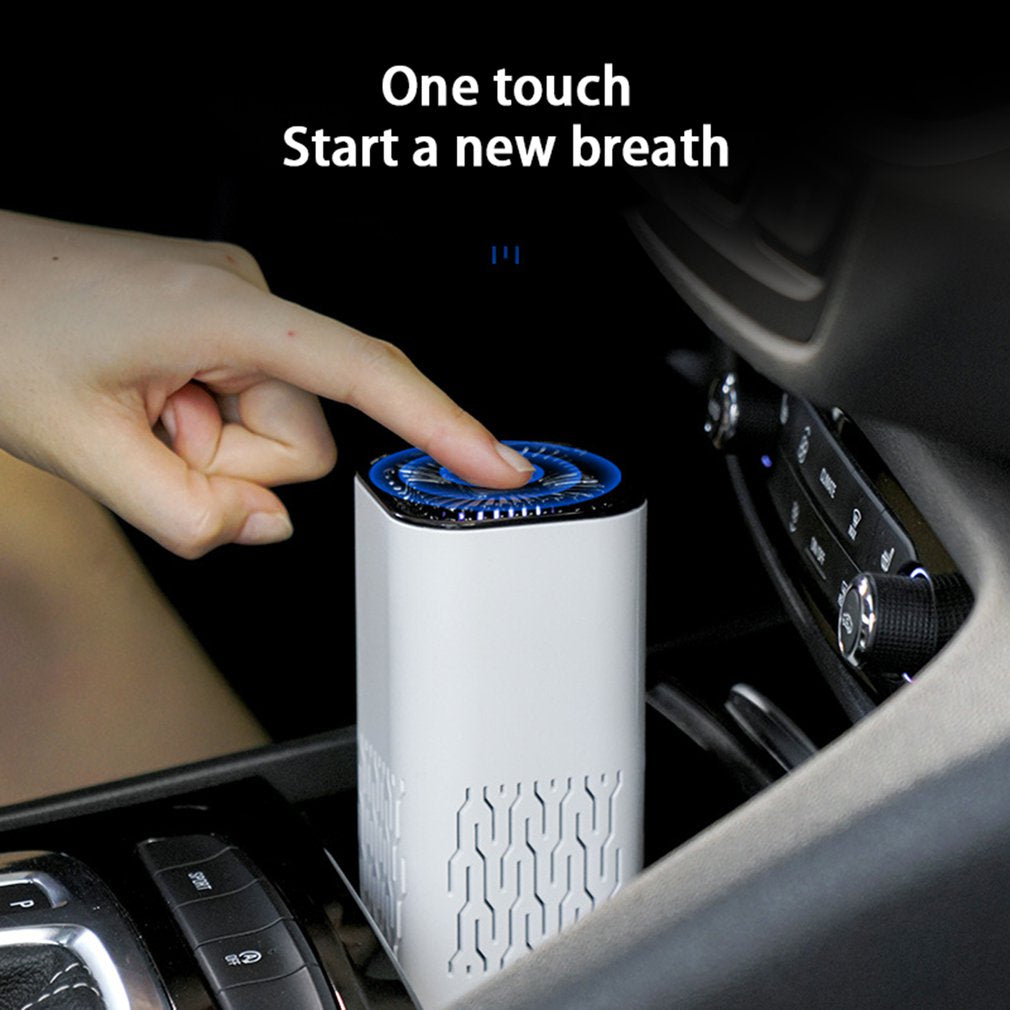 BreatheEasy Portable Negative Ion Air Purifier for Car, Home, Office - Air Purifiers Readi Gear