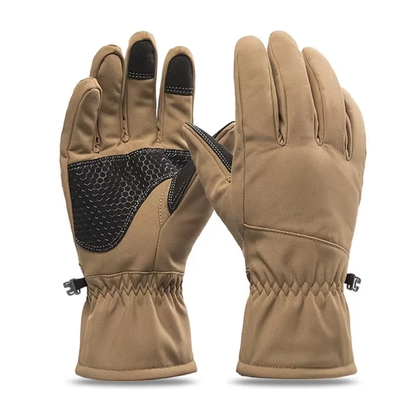 SnowTrail Winter Gloves - Khaki