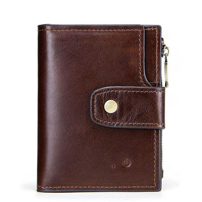 RFID Blocking Anti-Theft Smart Wallet with Bluetooth Alert