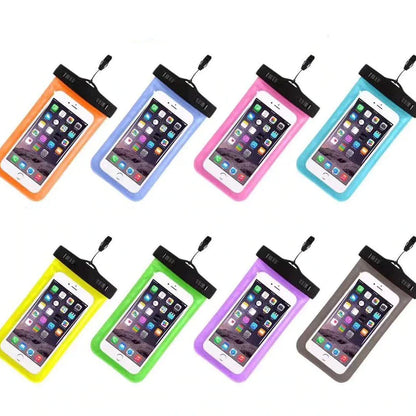 Universal Waterproof Phone Pouch: 3-Pack Dry Bag Case Cover for Samsung & iPhone
