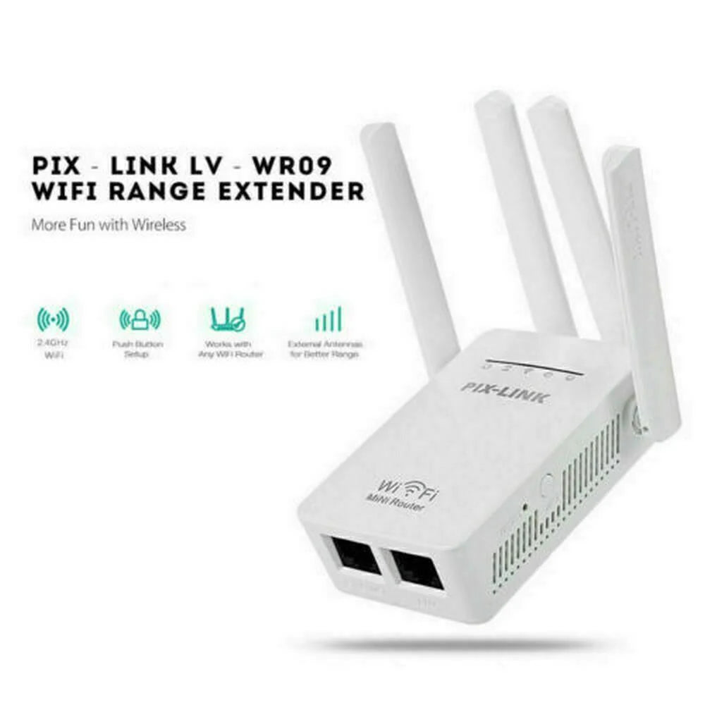 High-Speed Dual Band 1200Mbps WiFi Range Extender Repeater Booster