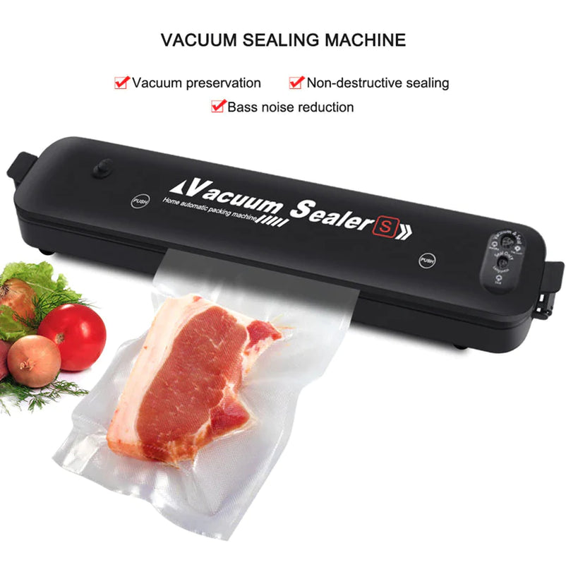 Energy-Efficient Vacuum Sealer - Keep Food Fresh Up to 3 Years