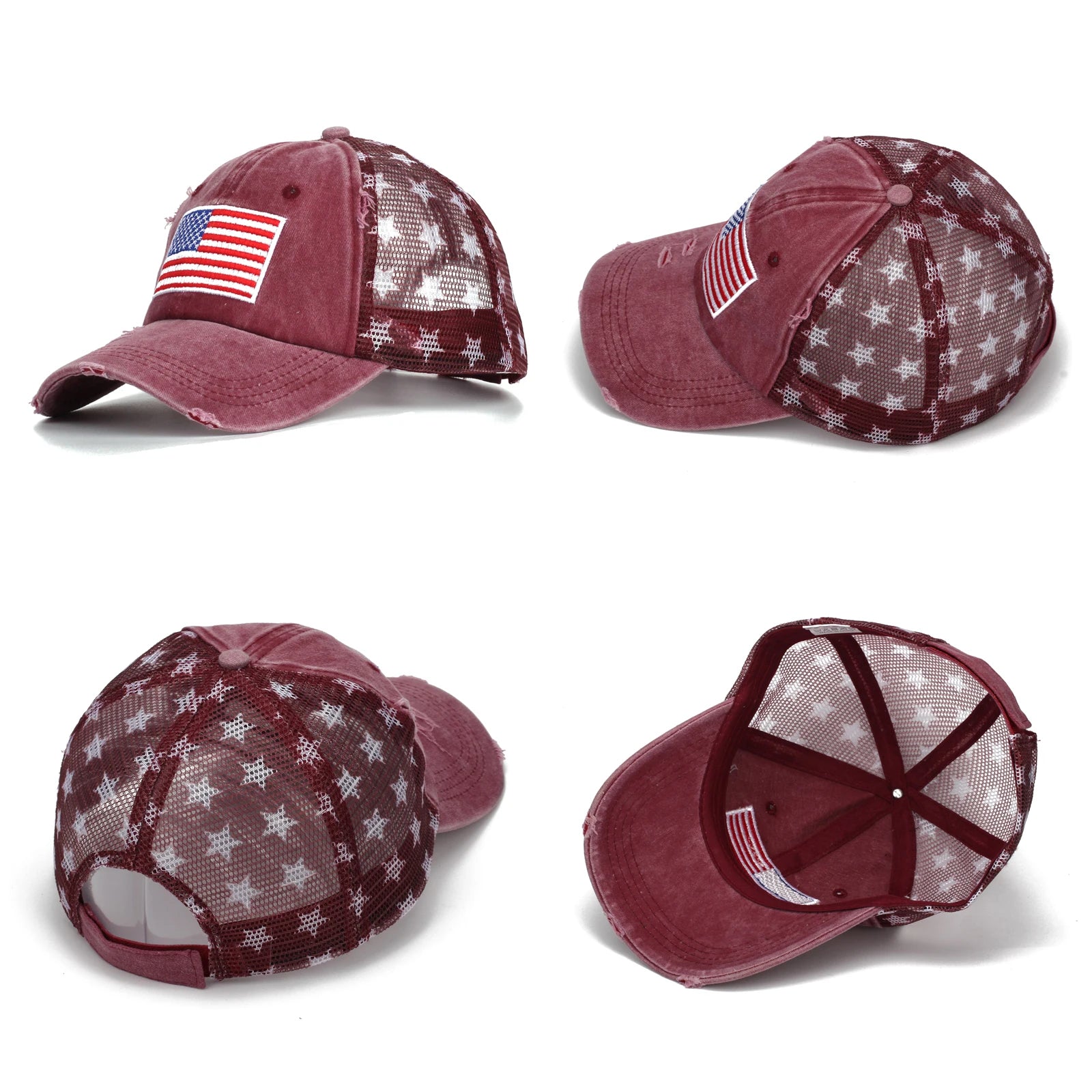 Star-Spangled Denim Baseball Cap - Hat Readi Gear