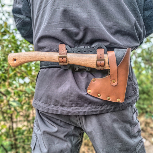 WildernessPro Universal Leather Axe Cover & Holster
