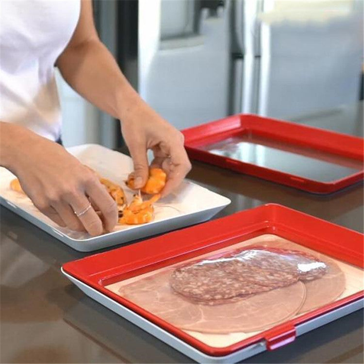 FreshGuard tray for preserving lunchmeat