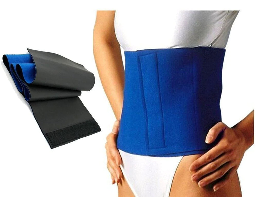 SweatPro Waist Trimmer Belt - Stomach Wrap for Weight Loss & Ab Toning