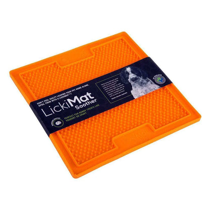 Lickimat Soother Pet Treat Mat, Ideal for Stress Relief & Dental Health