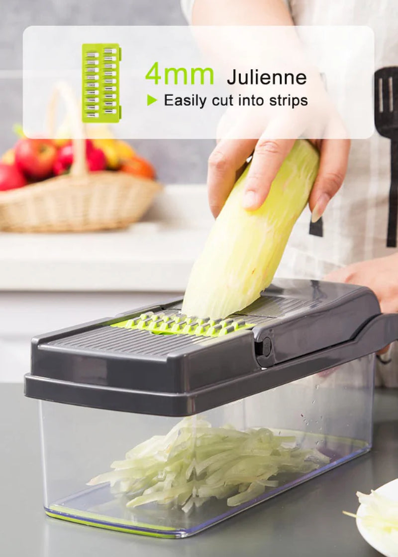 MasterChef 14-Piece Vegetable Fruit Chopper Dicer Slicer Set