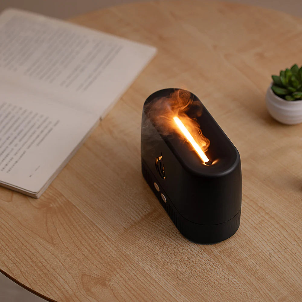 Campfire Glow Flame Diffuser - Essential Oil & Humidifier