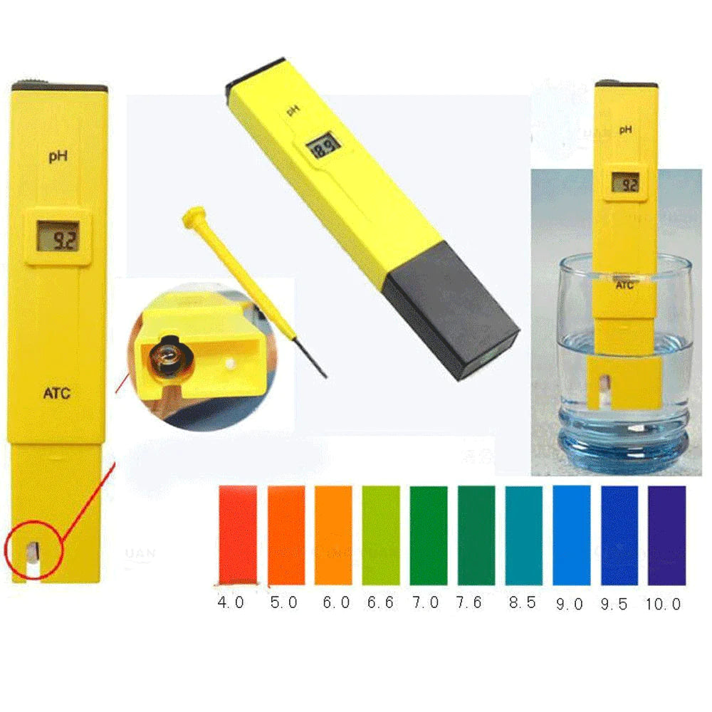 HydroPro PH Meter Tester - Accurate Water Quality Testing Pen