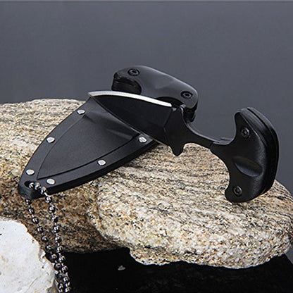 QuickDraw Necklace Knife: Urban Concealed Carry Solution