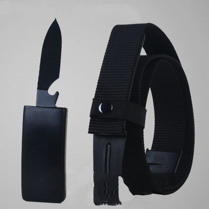 StealthBelt Tactical Belt with Concealed Knife - StealthBelt Tactical Belt with Concealed Knife Readi Gear
