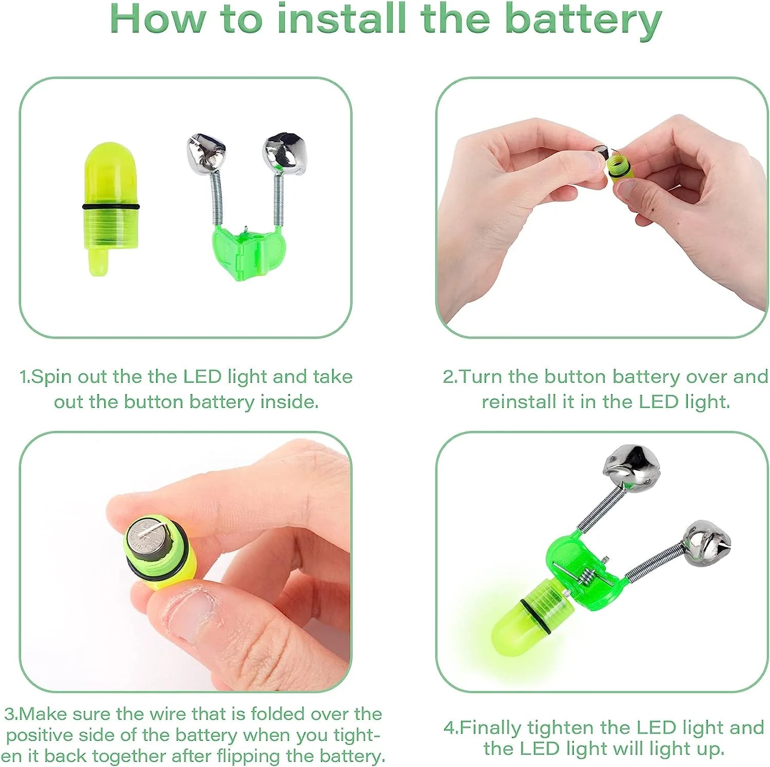 NightStrike LED Fishing Bite Alarm Set - Readi Gear