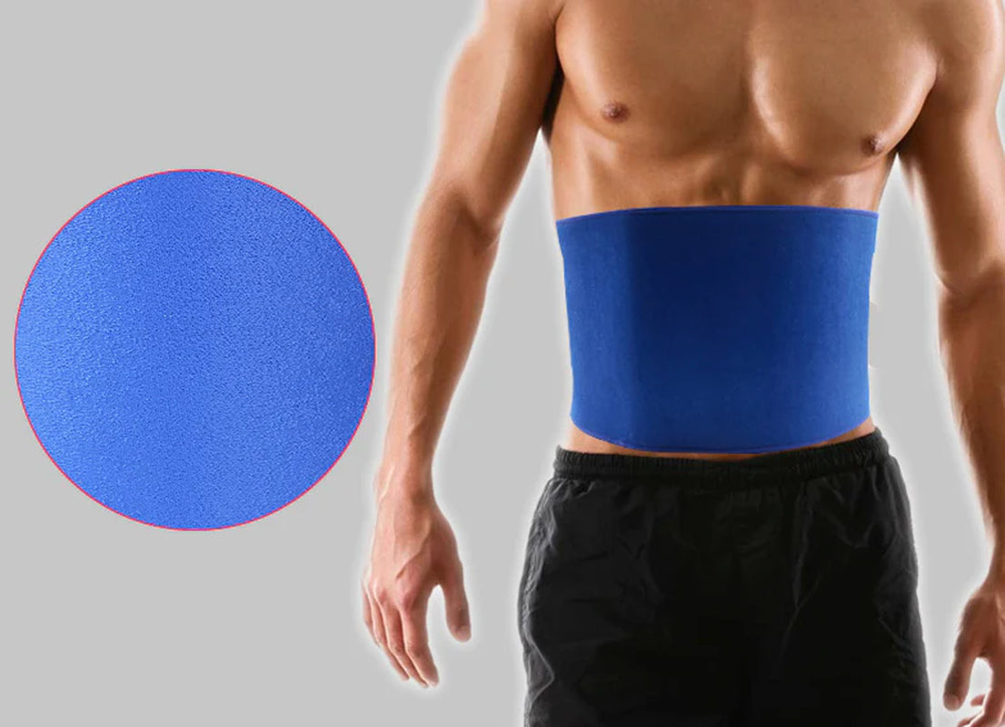 SweatPro Waist Trimmer Belt - Stomach Wrap for Weight Loss & Ab Toning