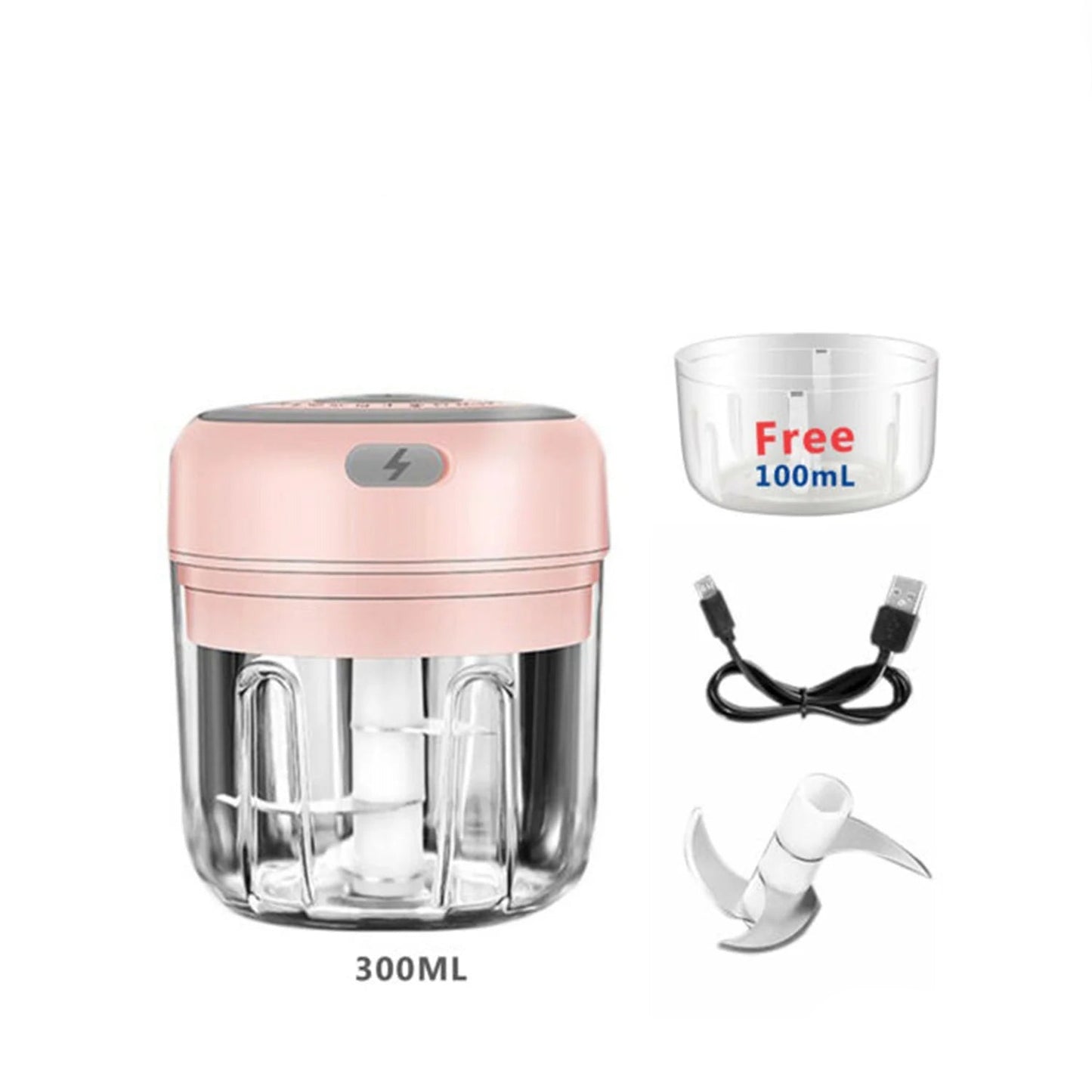 QuickChop Portable Electric Food Processor