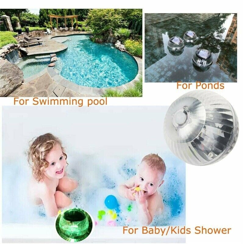 SolarSpin Floating Pool/Garden Pond Light